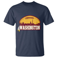Washington T Shirt Football Native American Feather