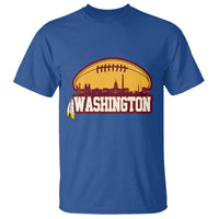 Washington T Shirt Football Native American Feather