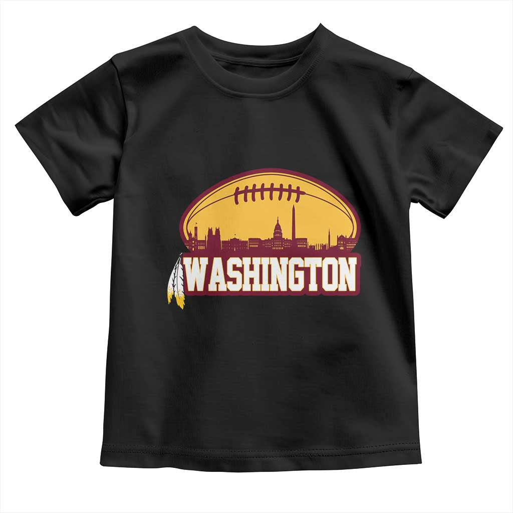 Washington Toddler T Shirt Football Native American Feather
