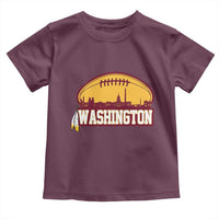Washington Toddler T Shirt Football Native American Feather