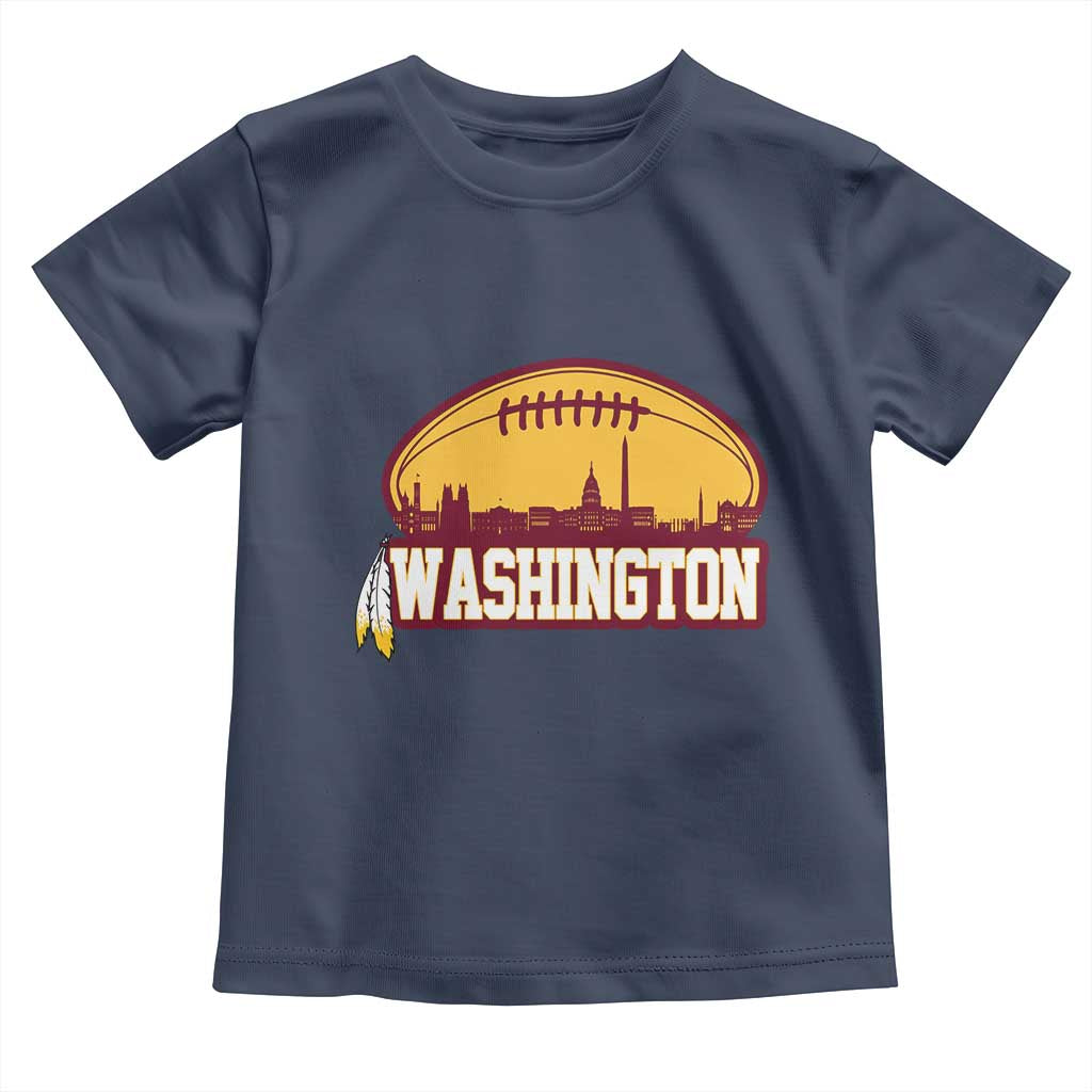 Washington Toddler T Shirt Football Native American Feather