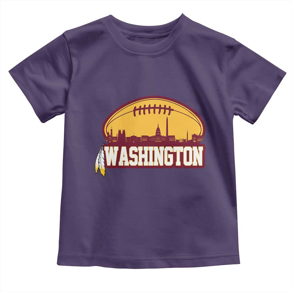Washington Toddler T Shirt Football Native American Feather