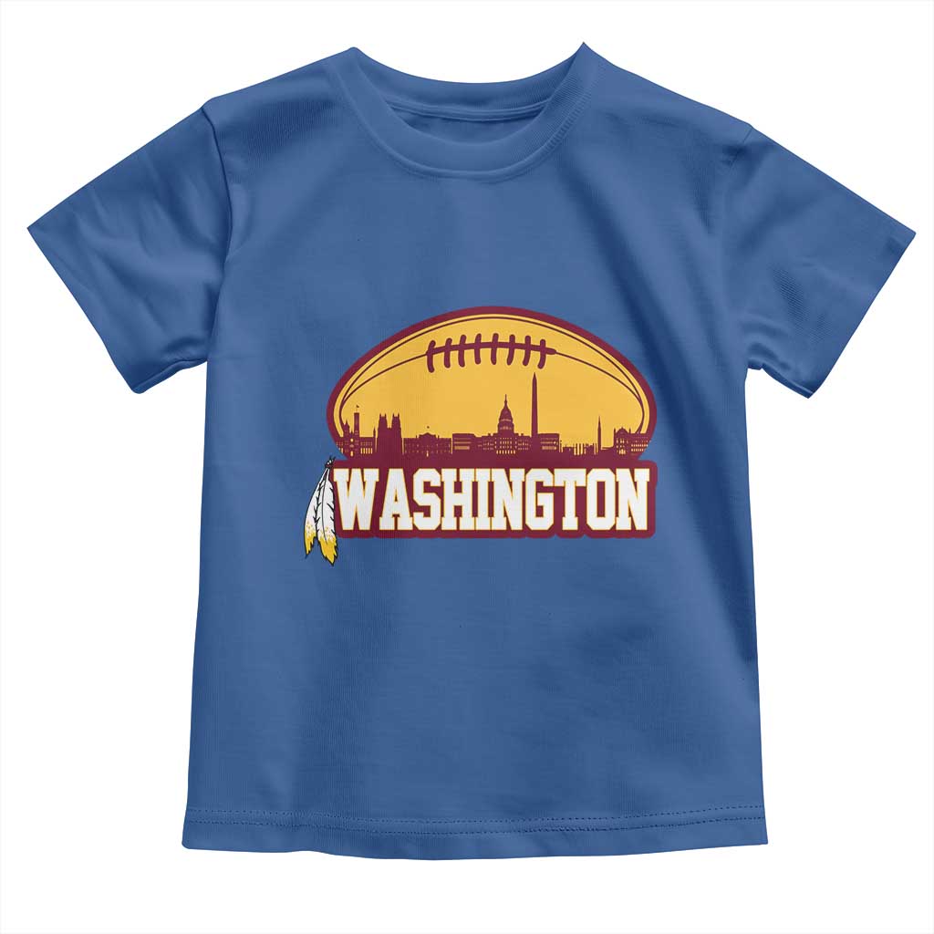Washington Toddler T Shirt Football Native American Feather