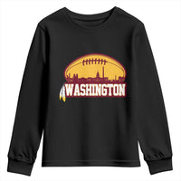 Washington Youth Sweatshirt Football Native American Feather