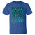 Eagle Girls T Shirt Midnight Green Coquette Bow Retro Vintage