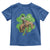 St Patrick's Day Lucky Cowboy Toddler T Shirt Retro Vintage Clover