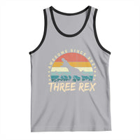 Three Rex 3rd Birthday Tank Top 3 Years Old Dinosaur Bday Boy