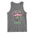 Melanin Cowgirl Swag Tank Top Pink Green African American Cowgirls Black History