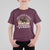 Melanin Rodeo Queen T Shirt For Kid Cowgirl Riding Horse African American Cowgirls Retro