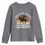 Melanin Rodeo Queen Youth Sweatshirt Cowgirl Riding Horse African American Cowgirls Retro