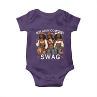 Melanin Cowgirl Swag Baby Onesie Cool African American Cowgirls Black History