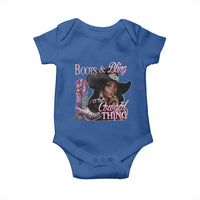 Melanin Cowgirl Baby Onesie Boots & Bling its a Cowgirl Thing Black Cowgirl Melanin