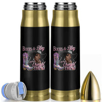 Melanin Cowgirl Bullet Tumbler Boots & Bling its a Cowgirl Thing Black Cowgirl Melanin