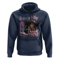 Melanin Cowgirl Hoodie Boots & Bling its a Cowgirl Thing Black Cowgirl Melanin