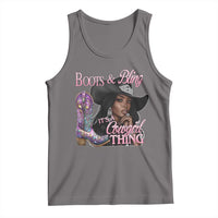 Melanin Cowgirl Tank Top Boots & Bling its a Cowgirl Thing Black Cowgirl Melanin