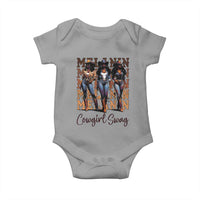 Melanin Cowgirl Swag Baby Onesie African American Cowgirls Black History Pride