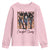 Melanin Cowgirl Swag Youth Sweatshirt African American Cowgirls Black History Pride