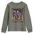 Melanin Cowgirl Swag Youth Sweatshirt African American Cowgirls Black History Pride