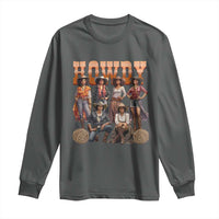 Howdy Melanin Cowgirl Long Sleeve Shirt Black History Western Rodeo Texas