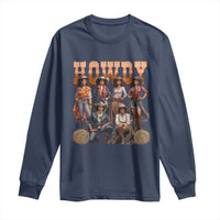 Howdy Melanin Cowgirl Long Sleeve Shirt Black History Western Rodeo Texas