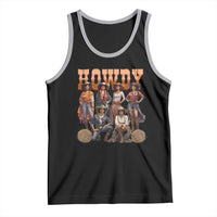 Howdy Melanin Cowgirl Tank Top Black History Western Rodeo Texas