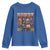 Howdy Melanin Cowgirl Youth Sweatshirt Black History Western Rodeo Texas
