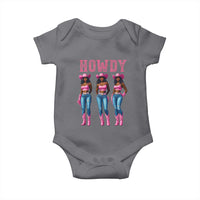 Howdy Melanin Cowgirl Baby Onesie Howdy Melanin Black Women Western Rodeo Black Cowgirls