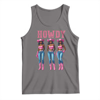 Howdy Melanin Cowgirl Tank Top Howdy Melanin Black Women Western Rodeo Black Cowgirls