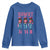 Howdy Melanin Cowgirl Youth Sweatshirt Howdy Melanin Black Women Western Rodeo Black Cowgirls