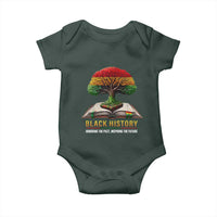 Black History Teacher Baby Onesie Honoring The Past Inspiring The Future Tree of Life