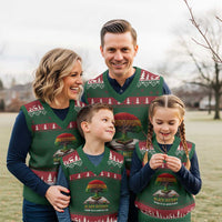 Black History Teacher V-Neck Knit Sweater Vest Honoring The Past Inspiring The Future Tree of Life - Wonder Print Shop