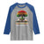 Black History Teacher Raglan Shirt Proud Black Culture Tree of Life
