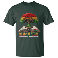 Black History Teacher T Shirt Proud Black Culture Tree of Life