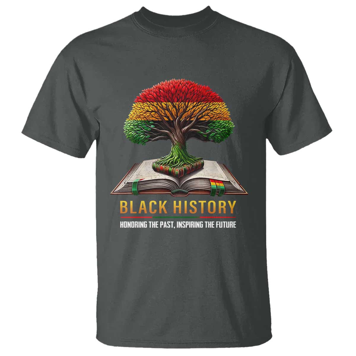 Black History Teacher T Shirt Proud Black Culture Tree of Life