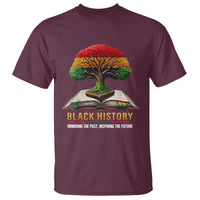Black History Teacher T Shirt Proud Black Culture Tree of Life