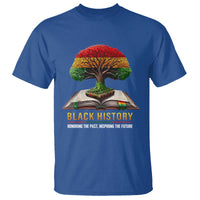 Black History Teacher T Shirt Proud Black Culture Tree of Life