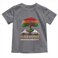 Black History Teacher Toddler T Shirt Honoring The Past Inspiring The Future Tree of Life