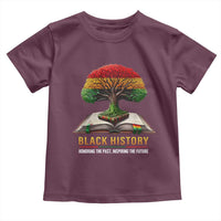 Black History Teacher Toddler T Shirt Honoring The Past Inspiring The Future Tree of Life