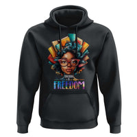Black History Education Is Freedom Hoodie Black Teacher Books