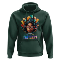 Black History Education Is Freedom Hoodie Black Teacher Books