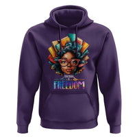Black History Education Is Freedom Hoodie Black Teacher Books