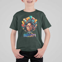 Black History Education Is Freedom T Shirt For Kid Black Teacher Books
