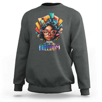Black History Education Is Freedom Sweatshirt Black Teacher Books