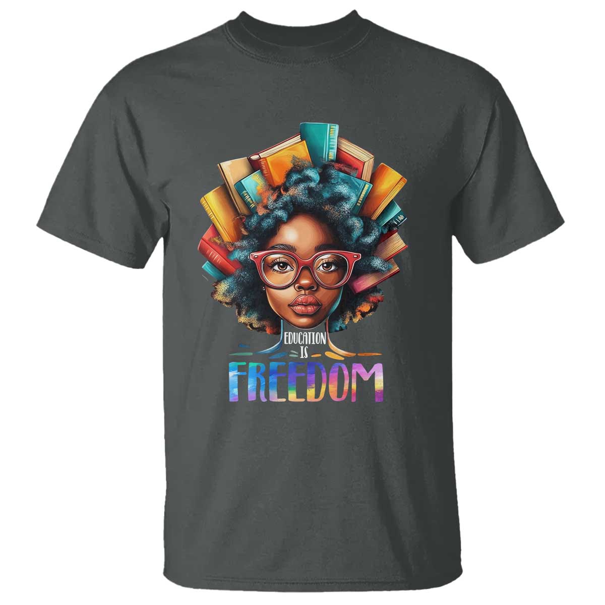 Black History Education Is Freedom T Shirt Black Teacher Books