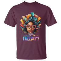 Black History Education Is Freedom T Shirt Black Teacher Books