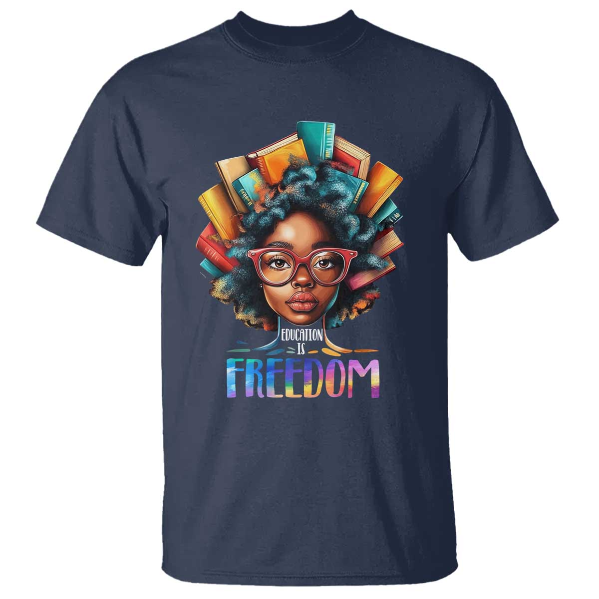 Black History Education Is Freedom T Shirt Black Teacher Books