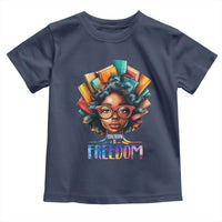 Black History Education Is Freedom Toddler T Shirt Black Teacher Books