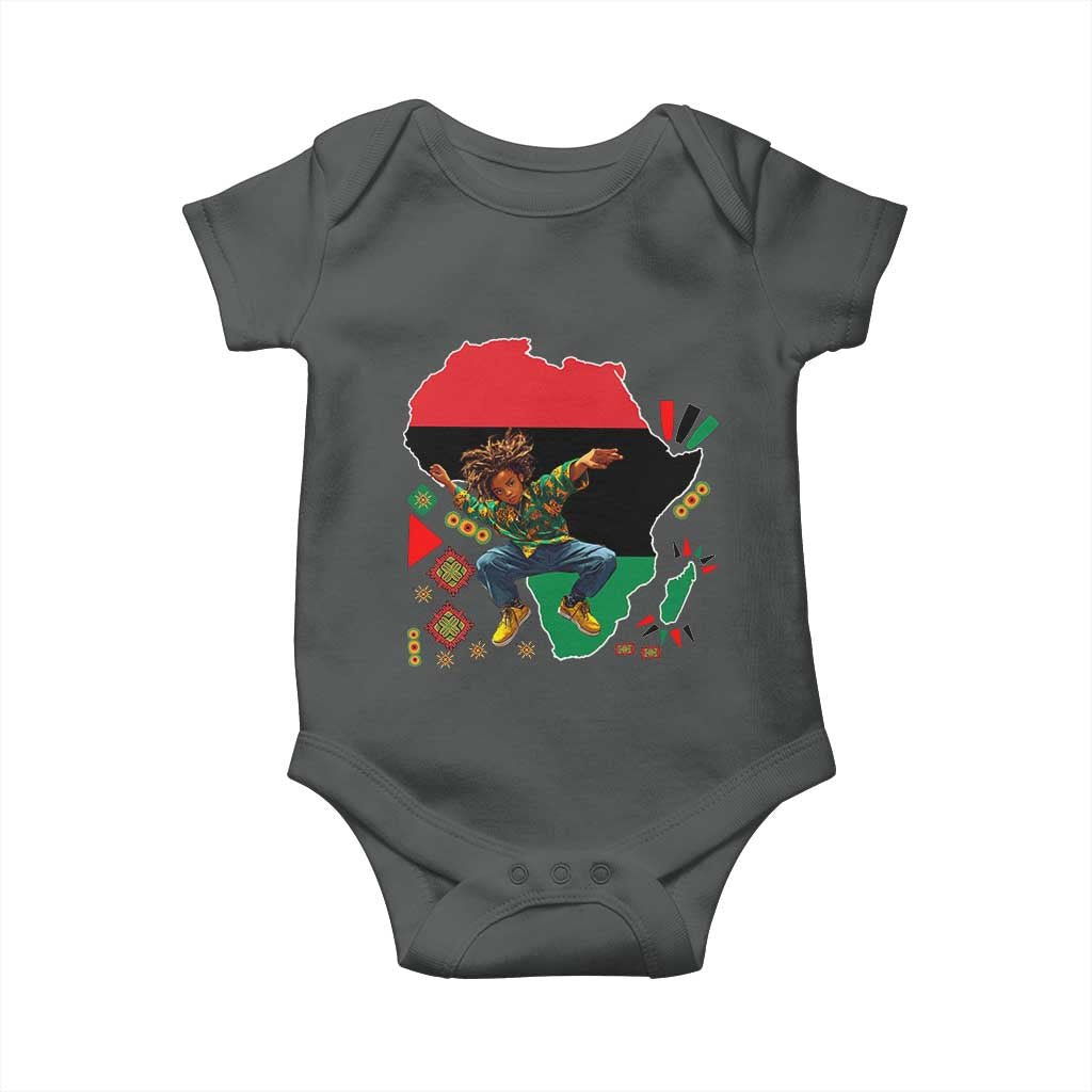 Black Son Future Leader Baby Onesie African American Pride Black History Month