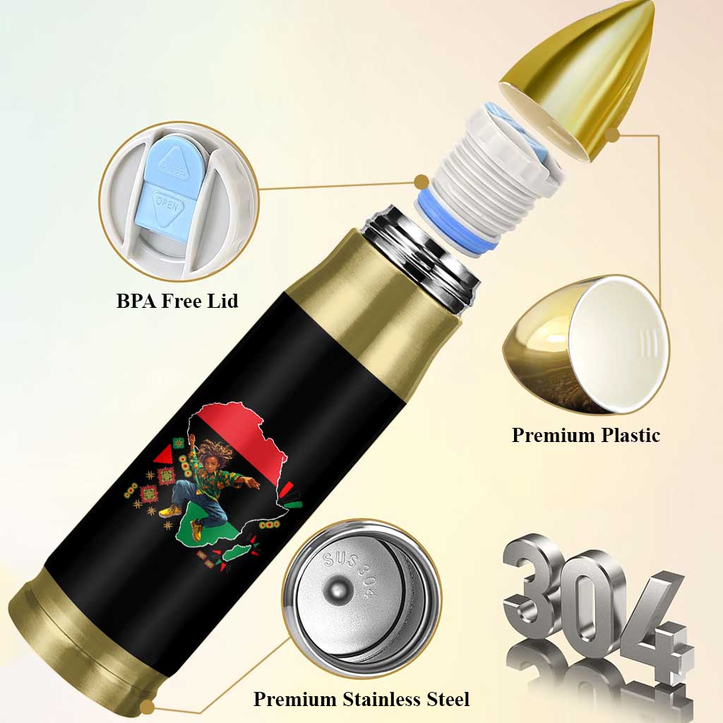 Black Son Future Leader Bullet Tumbler African American Pride Black History Month