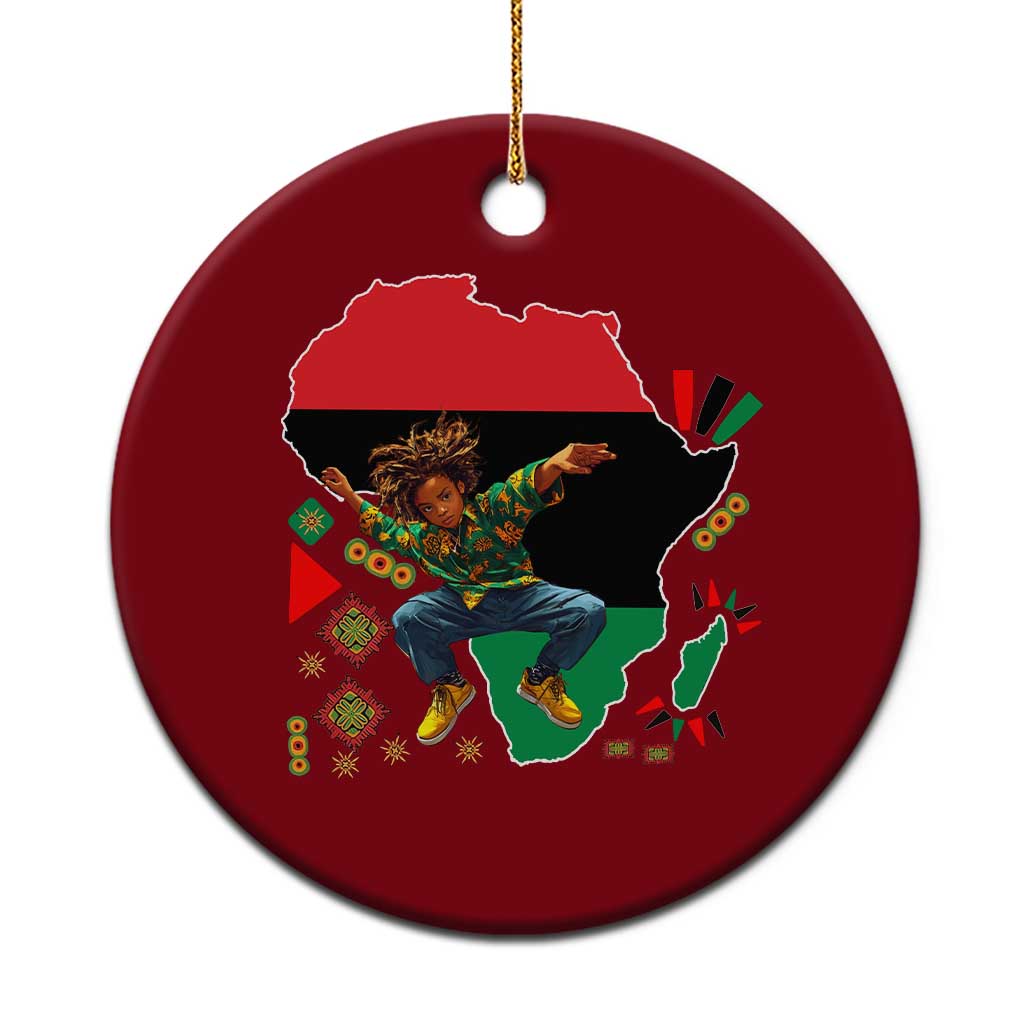 Black Son Future Leader Ceramic Ornament African American Pride Black History Month - Wonder Print Shop